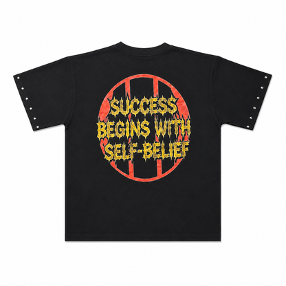 Glitch Wear “Chaos Theory” Oversized Tee – Black